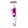 PartyKindom Multifunctional Electric Body Hair Remover with Base Women Depilator Eyebrow Trimmer and Facial Brush Portable Painless Ergonomic Design for Quick Hair Removal view 1
