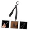 VALICLUD Men Manual Shaving Razor Beard Razor with Handle for Smooth Shave present for Father Day Daily Grooming view 3