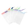 BESTYASH 50pcs Soap Mesh Pouch Set Colorful Bubble Net Holder for Handmade Soap Exfoliating Facial Cleaning Tool Portable Netting Round Buckle for Bath and Shower view 1
