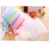 BESTYASH 50pcs Soap Mesh Pouch Set Colorful Bubble Net Holder for Handmade Soap Exfoliating Facial Cleaning Tool Portable Netting Round Buckle for Bath and Shower view 2