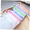 BESTYASH 50pcs Soap Mesh Pouch Set Colorful Bubble Net Holder for Handmade Soap Exfoliating Facial Cleaning Tool Portable Netting Round Buckle for Bath and Shower view 4