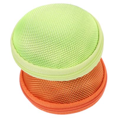 WRITWAA Essential Oil Organizer Bag 2 Pcs EVA Portable Case for 1-2ml Bottles Dividers Travel Essential Oil Storage for Home and On-the-Go
