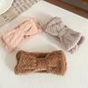 2 Pcs Headband for Washing Face Set,Bow Spa Headband for Washing Face for Shower Makeup Hair Accessory Gifts-Light Pink view 2