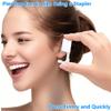 YINPAD Ear Piercing Kit, Disposable Piercing Gun Preloaded with Different Style Studs, at Home Self Piercer Kit (4 golden 4 silvery, cylinder) view 3