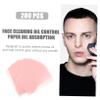LALADEFIEE 200 Sheets Oil Control Facial Tissue Set Oil Absorbing Blotting Paper for Oily Skin Handy Absorbent Wipes for Makeup Touch-Ups Travel-Friendly view 3