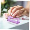 OATIPHO Fingernail Brush Plastic Nail Cleaner Brush Set for Manicure Household Nail Dust Cleaning Tool Suitable for Home Use view 4