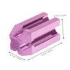 CALLARON Eyebrow Pencil Sharpener Tool Dual Sided Design for Versatile Sharpness Portable Makeup Sharpener for Eyebrow Lip Liner Eyeliner Pencils Durable view 2