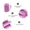 CALLARON Eyebrow Pencil Sharpener Tool Dual Sided Design for Versatile Sharpness Portable Makeup Sharpener for Eyebrow Lip Liner Eyeliner Pencils Durable view 3
