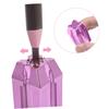 CALLARON Eyebrow Pencil Sharpener Tool Dual Sided Design for Versatile Sharpness Portable Makeup Sharpener for Eyebrow Lip Liner Eyeliner Pencils Durable view 4