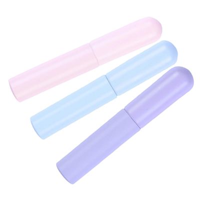PartyKindom 3pcs Silicone Lip Brush Lip Makeup Brush Lipstick Applicator Wands Gloss Applicator Wands for Women