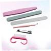 Outanaya 2 Sets Nail Clipper and File Set Durable Nail Trimming Tools for Home and Travel Ergonomic Design for Easy Use present Random Color view 4
