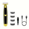 Wet and Dry Electric Shaver for Men, 360 Face Hybrid Electric Beard Trimmer and Shaver with 4 Interchangeable Cutter Heads, Non-Slip and Durable, Great for Gift (1PC)-Model #8 view 1