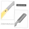 NIYANGLE Men Holder Ergonomic Dual Color Manual Shaving Razor Stand for Beard and Eyebrow Blades Durable and Space Saving Shaver Supply for Stylish Grooming view 3