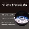 50 * 60cm Smart Defogging Shaped LED Bathroom Mirror, Irregular Silver Mirror with Light, Tri Colour Light Adjustable Explosion Proof Make Up Mirror(70 * 80cm) view 4