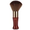 Neck Duster Brush | Soft Nylon Strands for Skin - Friendly Hair Removal | Ergonomic Wood Handle for Barbers/Stylists | Portable Face & Neck Care Brush view 1
