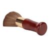 Neck Duster Brush | Soft Nylon Strands for Skin - Friendly Hair Removal | Ergonomic Wood Handle for Barbers/Stylists | Portable Face & Neck Care Brush view 2