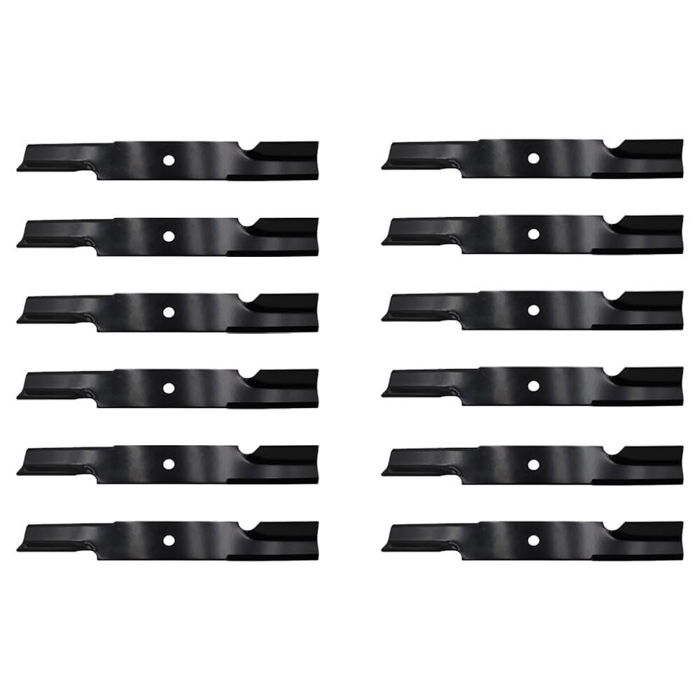112111-02 Qty 12: Notched Air-Lift Blade Fits Bobcat