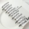 12Pcs Black Hair Bobby Pins, Mini Invisible Bangs Clips, Fashion BB Clip Invisible Bangs Clip Small Bobby Pins for Women and Girls Decorative Wedding Dainty Accessories view 1