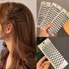 12Pcs Black Hair Bobby Pins, Mini Invisible Bangs Clips, Fashion BB Clip Invisible Bangs Clip Small Bobby Pins for Women and Girls Decorative Wedding Dainty Accessories view 2