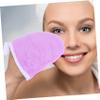 Beaupretty 2pcs Face Cleansing Glove Makeup Remover Glove Soft Material Exfoliating Makeup Removing Cloth view 3