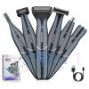 Manscape Ball Trimmer for Men,Body& Pubic Hair Trimmer and Groin Hair Shaver for Women & Men Pubic Hair, Private Area, Legs, Eyebrow,Face, Nose, Eyebrow, Body Hair Removal IPX5 Waterproof LED Display view 1