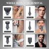 Manscape Ball Trimmer for Men,Body& Pubic Hair Trimmer and Groin Hair Shaver for Women & Men Pubic Hair, Private Area, Legs, Eyebrow,Face, Nose, Eyebrow, Body Hair Removal IPX5 Waterproof LED Display view 2