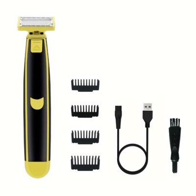Wet and Dry Electric Shaver Men's Electric Shaver Full Body Wash Wet and Dry Double Shave Rechargeable Waterproof Mens Beard Mustache Trimmers (1PC)-Model #8