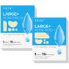 TKTK Large Pimple Patches for Face 96 Count + XL Acne Patches for Body 136 Count, 6 Sizes Pimple Patch Bulk Face & Body, Hydrocolloid Zit Breakouts view 1