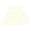 DEARMAMY 1bag High Temp Resistant Elastic Bands Uv Heat Cold Perm Rubber Rings Thick Elastic Bands for Hair Styling view 1