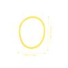 DEARMAMY 1bag High Temp Resistant Elastic Bands Uv Heat Cold Perm Rubber Rings Thick Elastic Bands for Hair Styling view 2