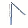 2Pcs Professional Nail Files, Iron Construction, Elegant Design for Manicure and Nail Art view 4