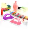 Homoyoyo 6Pcs Handle Grip Nail Brush Sturdy Design for Manicure for Dust Removal from Hands Fingertips Feet Travel Friendly for Home Professional Use view 3