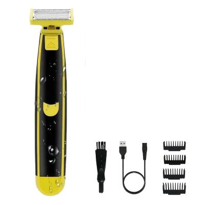 Wet and Dry Electric Shaver Men's Electric Shaver Full Body Wash Wet and Dry Double Shave Rechargeable Waterproof Mens Beard Mustache Trimmers (1PC)-Model #7