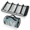 Bunny Rabbit Travel Toiletry Bag Clear Cosmetic Bag Organizer Waterproof Foldable Makeup Bag with 4 PVC Pouches Travel Organizer Bags for Luggage Business Trip view 1