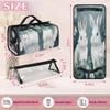 Bunny Rabbit Travel Toiletry Bag Clear Cosmetic Bag Organizer Waterproof Foldable Makeup Bag with 4 PVC Pouches Travel Organizer Bags for Luggage Business Trip view 3