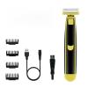 Men's Electric Shaver, Full Body Washable Dual Blade Wet & Dry Razor, USB Rechargeable, 4 Precision Trimmer Heads for Beard, Facial, Body Grooming, Great for Gift (1PC)-Model #10 view 1