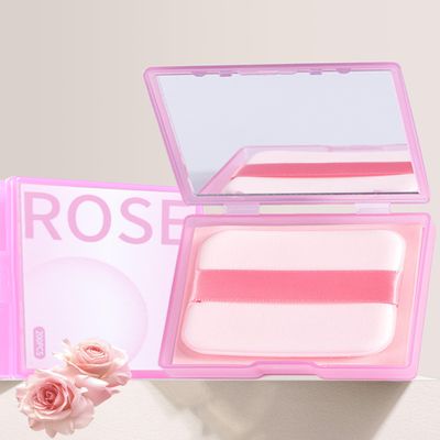 Okerker Rose Oil Blotting Paper - 200 Sheets w/Mirror, Puff & Refills, Absorbs Excess Face Oil, Controls Shine, Saves Makeup, The On-the-Go Essential for a Flawless, Matte Finish All Day