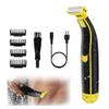 Full Body Washed Wet and Dry Double Shaver, Men's Electric Shaver (1PC)-Model #9 view 1