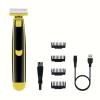 Men's Electric Shaver, Full Body Washable Dual Blade Wet & Dry Razor, USB Rechargeable,4 Precision Trimmer Heads for Beard, Facial, Body Grooming, Great for Gift (1PC)-Model #8 view 1