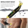 Men's Electric Shaver, Full Body Washable Dual Blade Wet & Dry Razor, USB Rechargeable,4 Precision Trimmer Heads for Beard, Facial, Body Grooming, Great for Gift (1PC)-Model #8 view 4