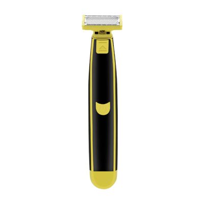 Men's Electric Shaver, Full Body Washable Dual Blade Wet & Dry Razor, USB Rechargeable, 4 Precision Trimmer Heads for Beard, Facial, Body Grooming, Great for Gift (1PC)-Model #1