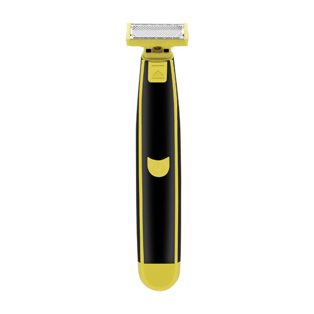 Men's Electric Shaver, Full Body Washable Dual Blade Wet & Dry Razor, USB Rechargeable, 4 Precision Trimmer Heads for Beard, Facial, Body Grooming, Great for Gift (1PC)-Model #1