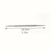 Stainless Steel Toenail Tool, Double-Headed Nail Hook and File, Ingrown Toenail Care, Foot Beauty Tool view 2