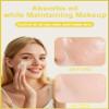 Okerker Chamomile Oil Blotting Paper - 200 Sheets w/Mirror, Puff & Refills, Absorbs Excess Face Oil, Controls Shine, Saves Makeup, The On-the-Go Essential for a Flawless, Matte Finish All Day view 2