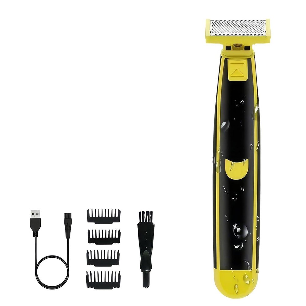 Full Body Washed Wet and Dry Shaver for Men, Men's Electric Shaver Wash Wet and Dry Double Shave (1PC)-Model #7