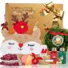 Valentines Day Gifts Spa Gifts Set for Women Mom Girls - Luxury Gift Box with Brooch and Cute Sleeping Mask, Bath and Body Spa Gift Set for WomenBath Gift Idea for Female Friends Christmas Gifts view 1