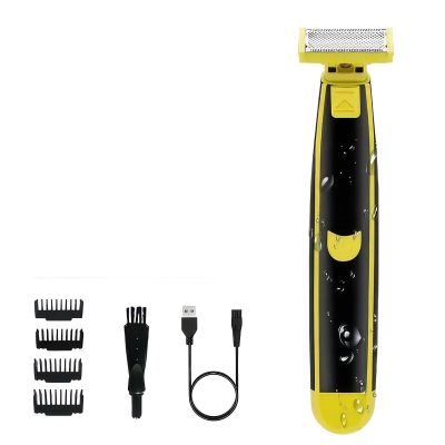 Full Body Washed Wet and Dry Shaver for Men, Men's Electric Shaver Wash Wet and Dry Double Shave (1PC)-Model #6