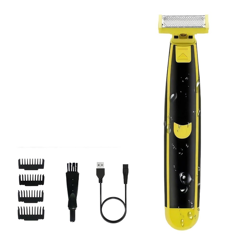 Full Body Washed Wet and Dry Shaver for Men, Men's Electric Shaver Wash Wet and Dry Double Shave (1PC)-Model #6