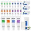 100 Pcs 5-IN-1 Hotel Soaps and Toiletries Bulk Set,5-Piece Set Mini Bulk Travel Size Toiletries Set 1 oz each Shampoo,Conditioner, Body Wash and Lotion,0.53 oz Soap Hotel Supplies for Guests,Homeless view 1