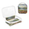siphylline 2 Pack clear mens toiletry travel bag TSA approved portable travel cosmetic bag shaving essentials view 3